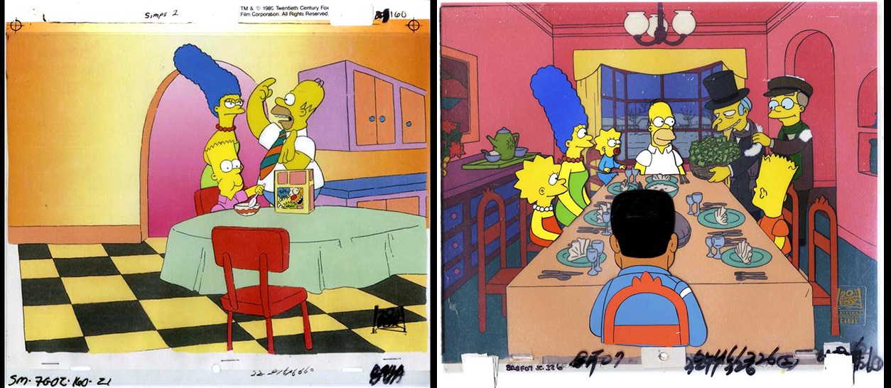 Simpsons Cel aus Staffel 1, Episode 2 - Bart the Genius